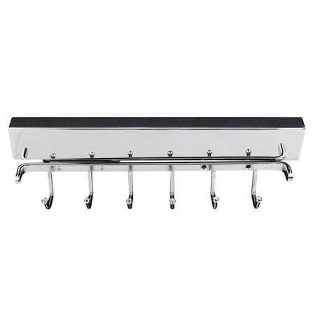 Hardware Resources Polished Chrome 12" Belt Rack 295B-PC